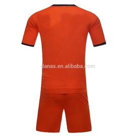 Wholesale sublimation river soccer jersey in stock plate orange futbol shirt