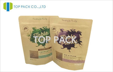 Brown Kraft Paper Custom Food Packaging