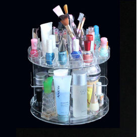Professional Clear Rotating Acrylic Cosmetic Makeup Organizer Box