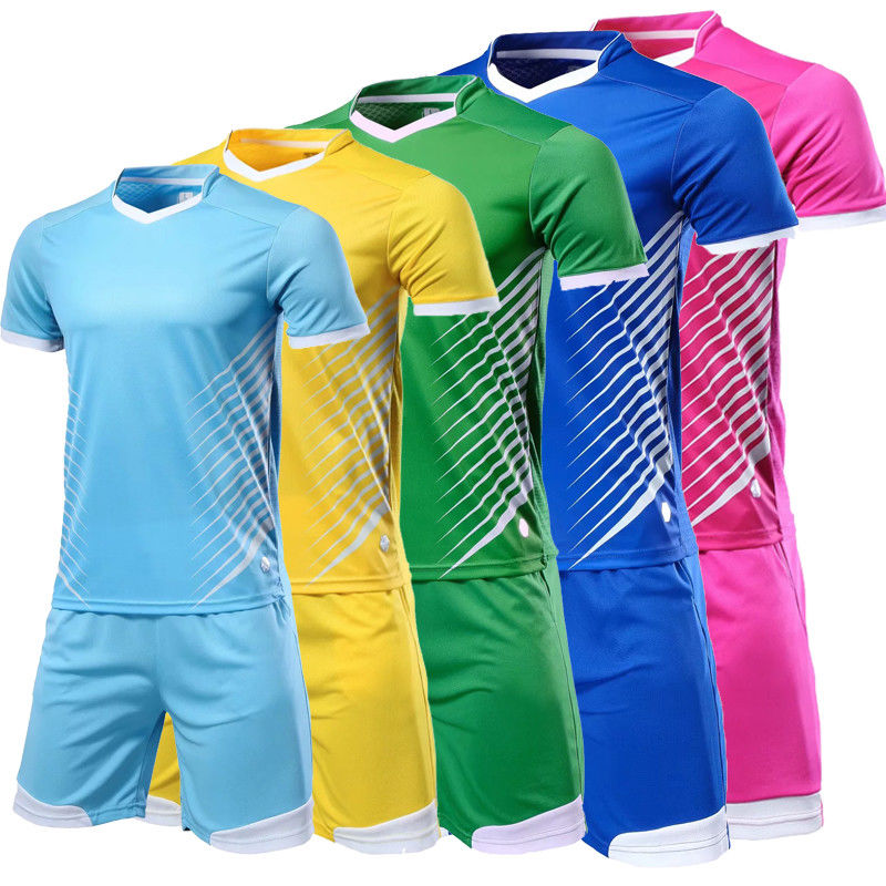 Adult Soccer Jerseys Sports Kit Good Quality Mens Football Jerseys Football Training Uniforms Tracksuit Soccer Jerseys Customize